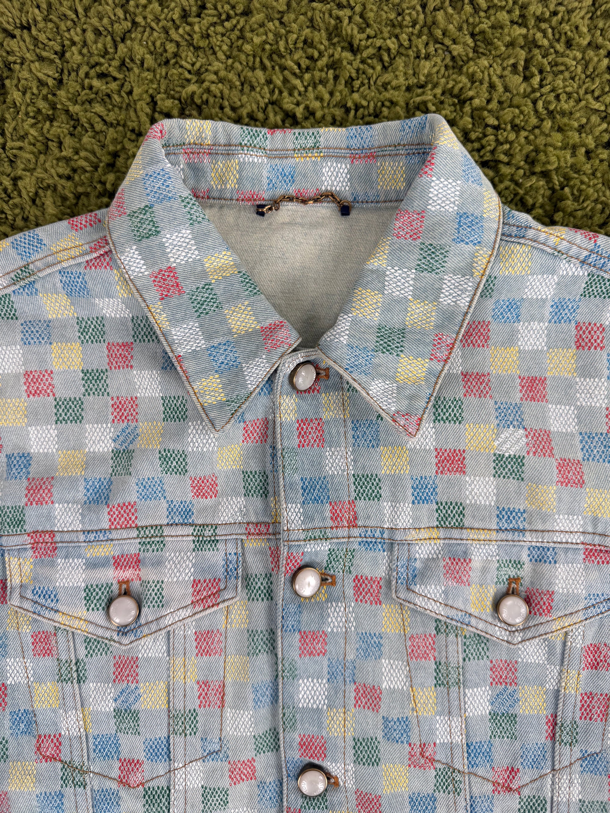 Completo Louis Vuitton in denim Giacca L Jeans S/M