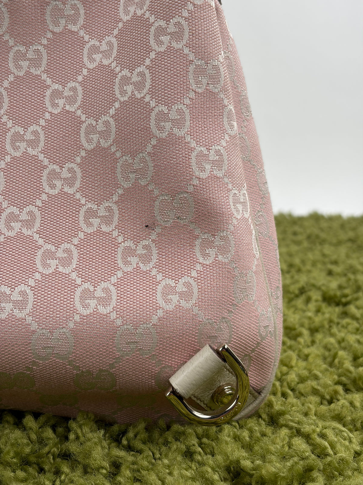 Borsa Gucci Abbey D-Ring Hobo Rosa