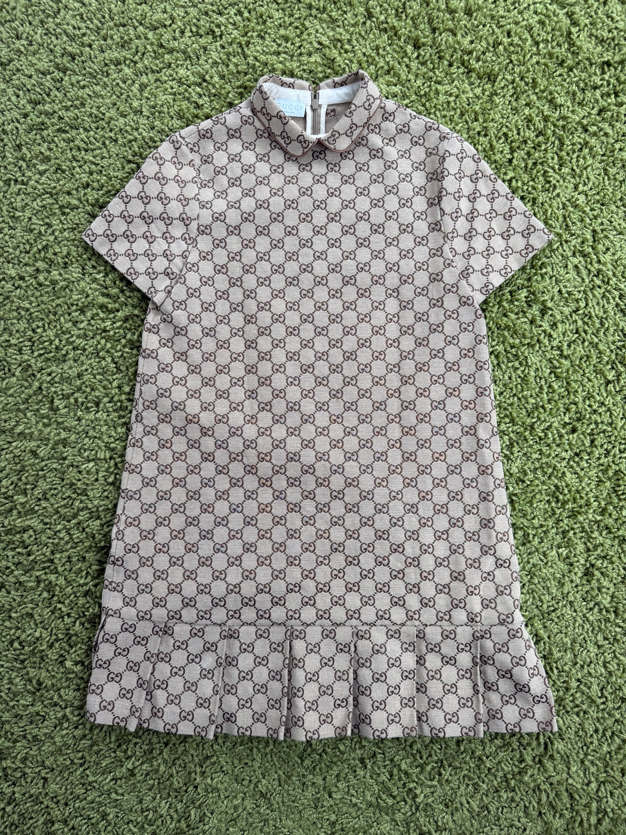 Abito Gucci a pieghe 12Yrs Beige