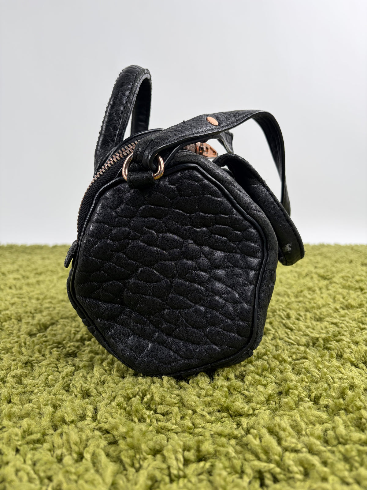 Borsa Alexander Wang Rockie in pelle nera