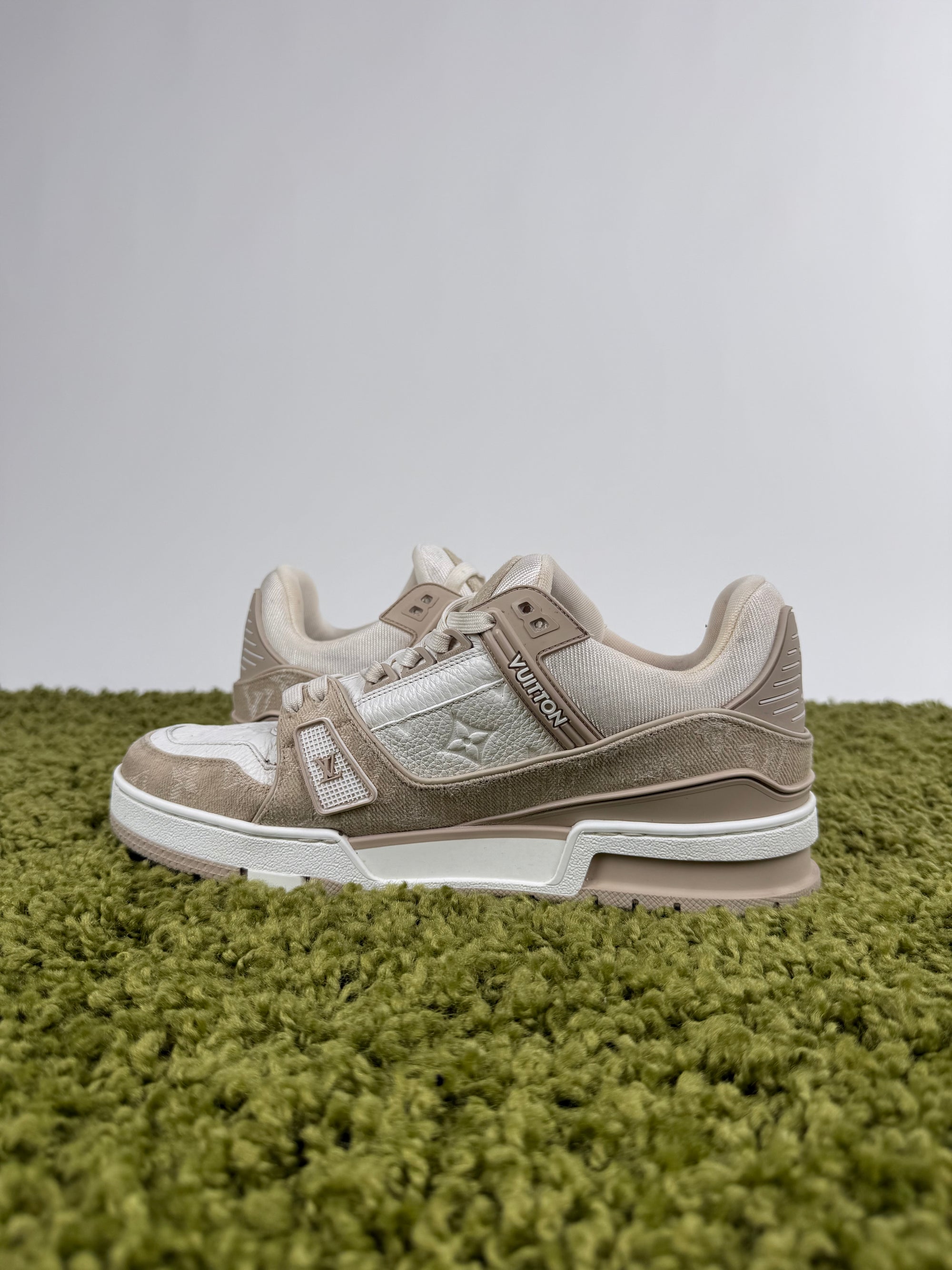 Louis Vuitton Trainer Denim beige 7.5