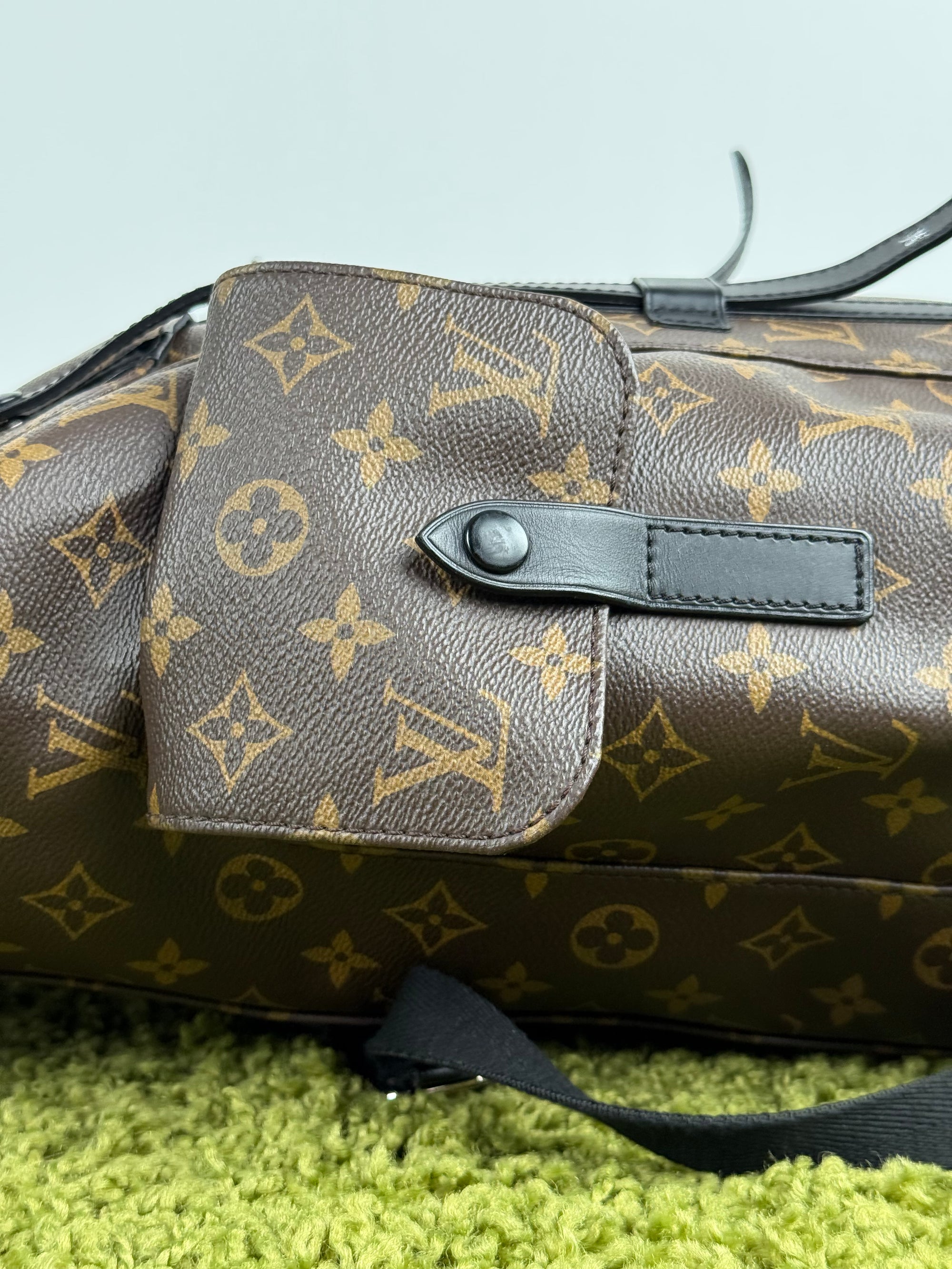 Zaino Christopher Monogram Louis Vuitton Marrone