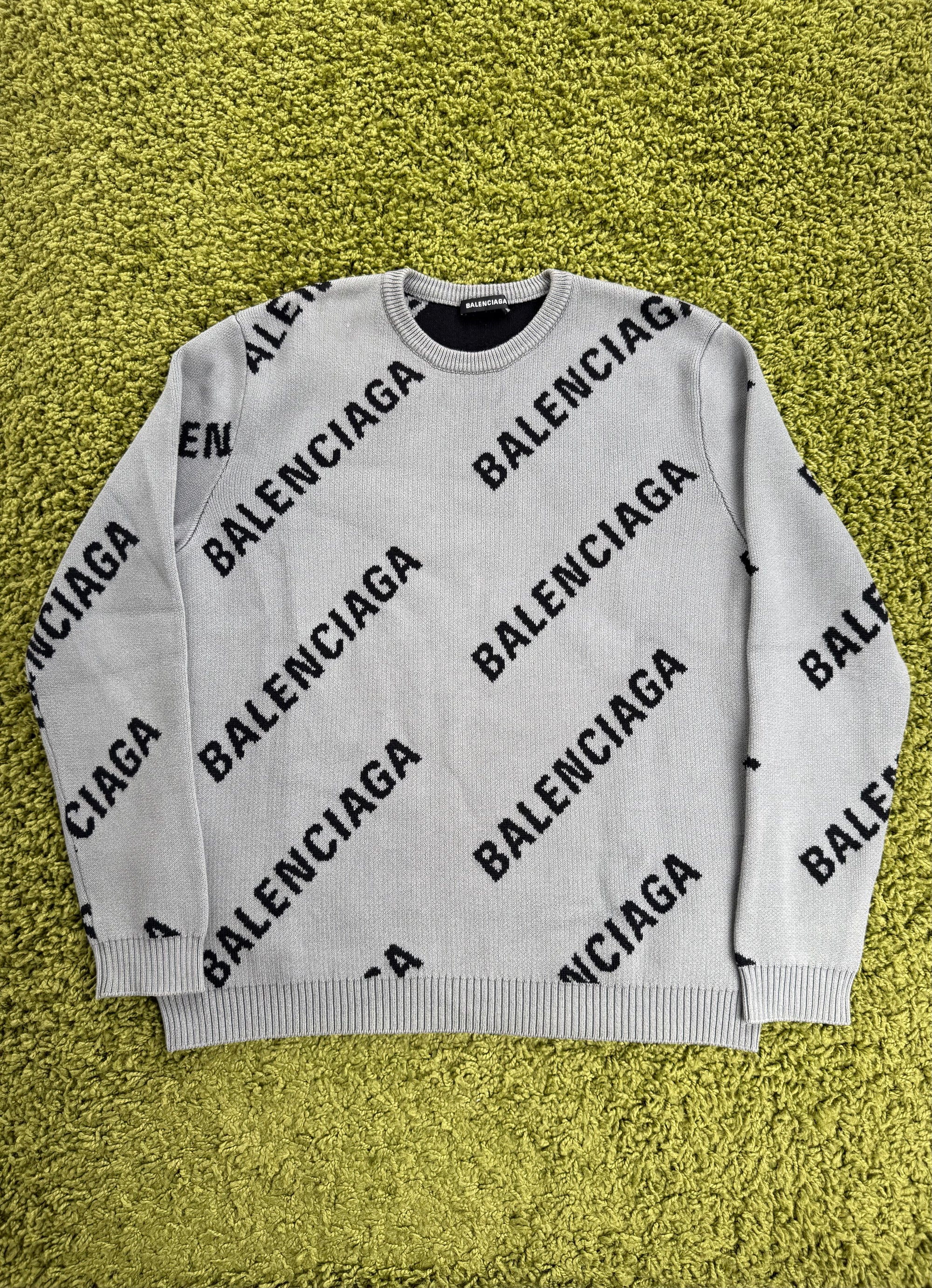 Maglione Balenciaga Grigio L