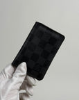 Portacarte Organizer Damier Louis Vuitton Nero