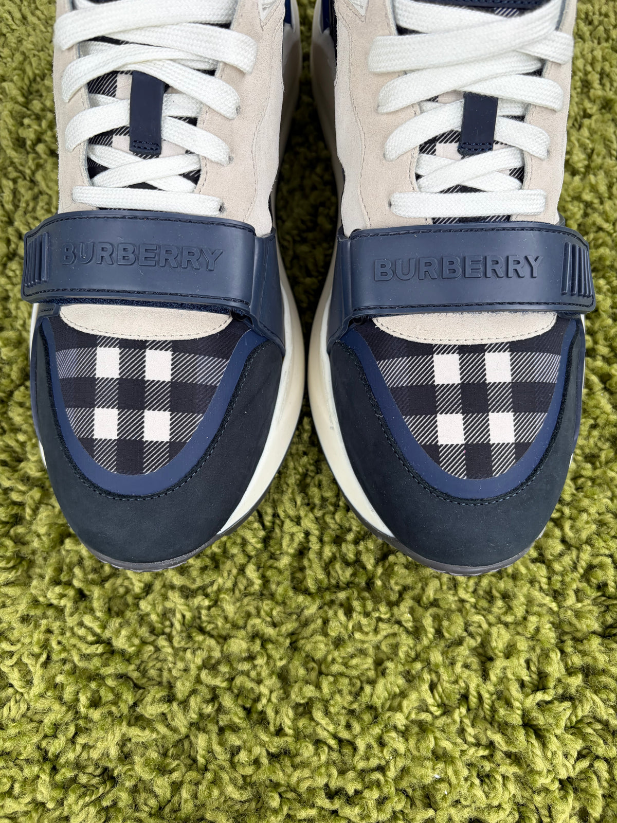 Burberry Ramsey Low-Top Sneaker Blu Multicolor 43