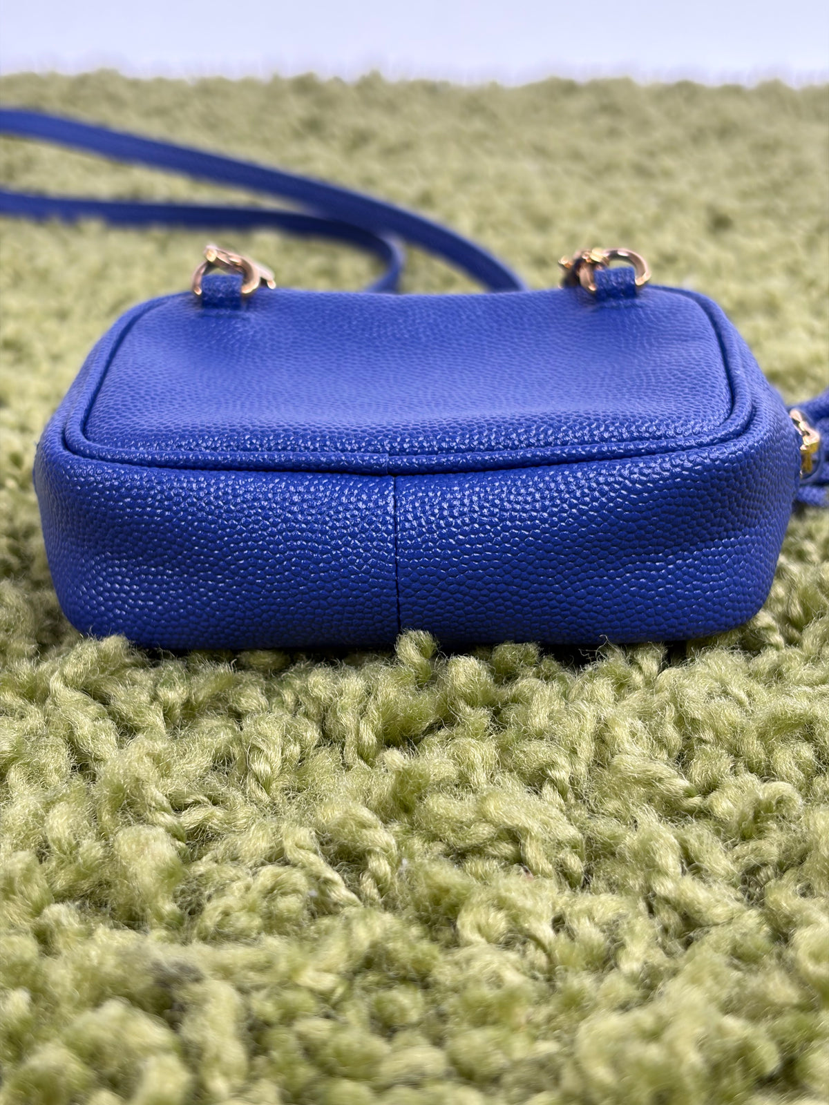 Borsa a spalla Saint Laurent Baby LoubBlu