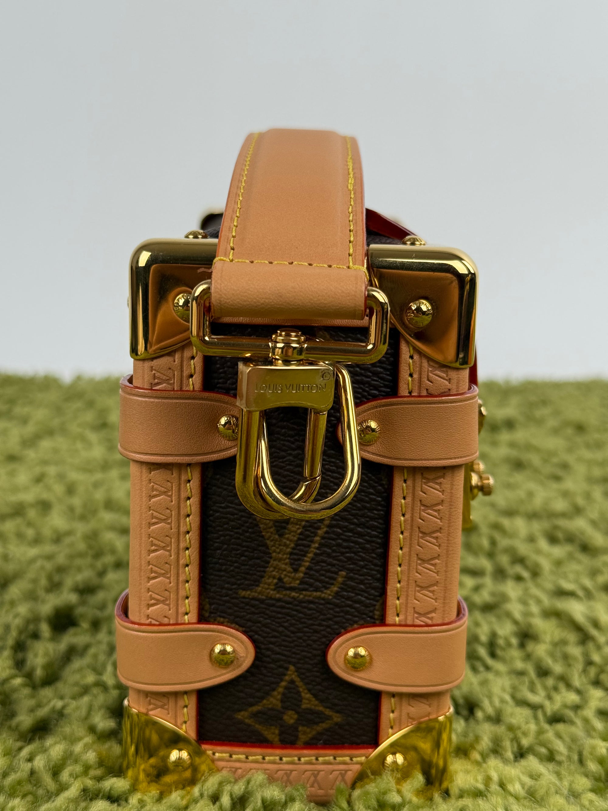 Borsa Side Trunk Louis Vuitton Marrone