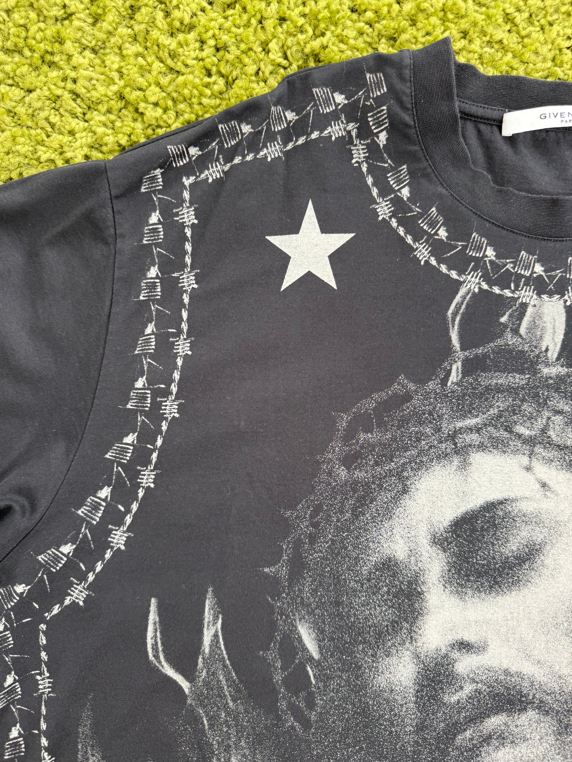 T-Shirt Jesus Crown Of Thorns Givenchy Nera L