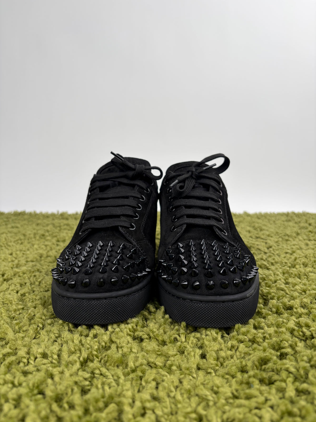 Christian Louboutin Spikes Low nera 40