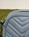 Borsa Gucci Marmont azzurra