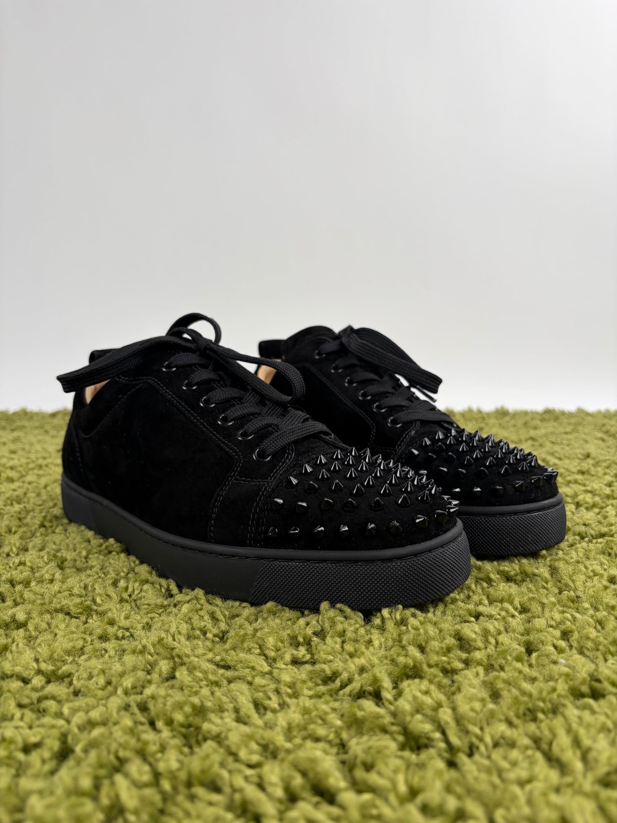 Christian Louboutin Spikes low Nera 44 - Second Hand Di Fiore