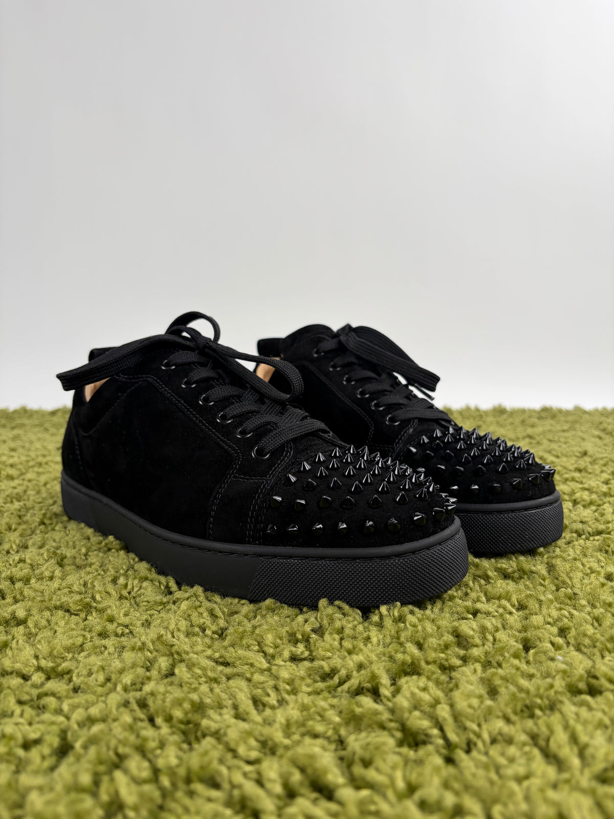 Christian Louboutin Spikes low Nera 44