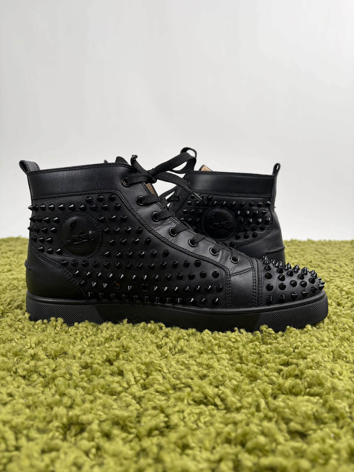 Christian Louboutin Spikes High Nero 45