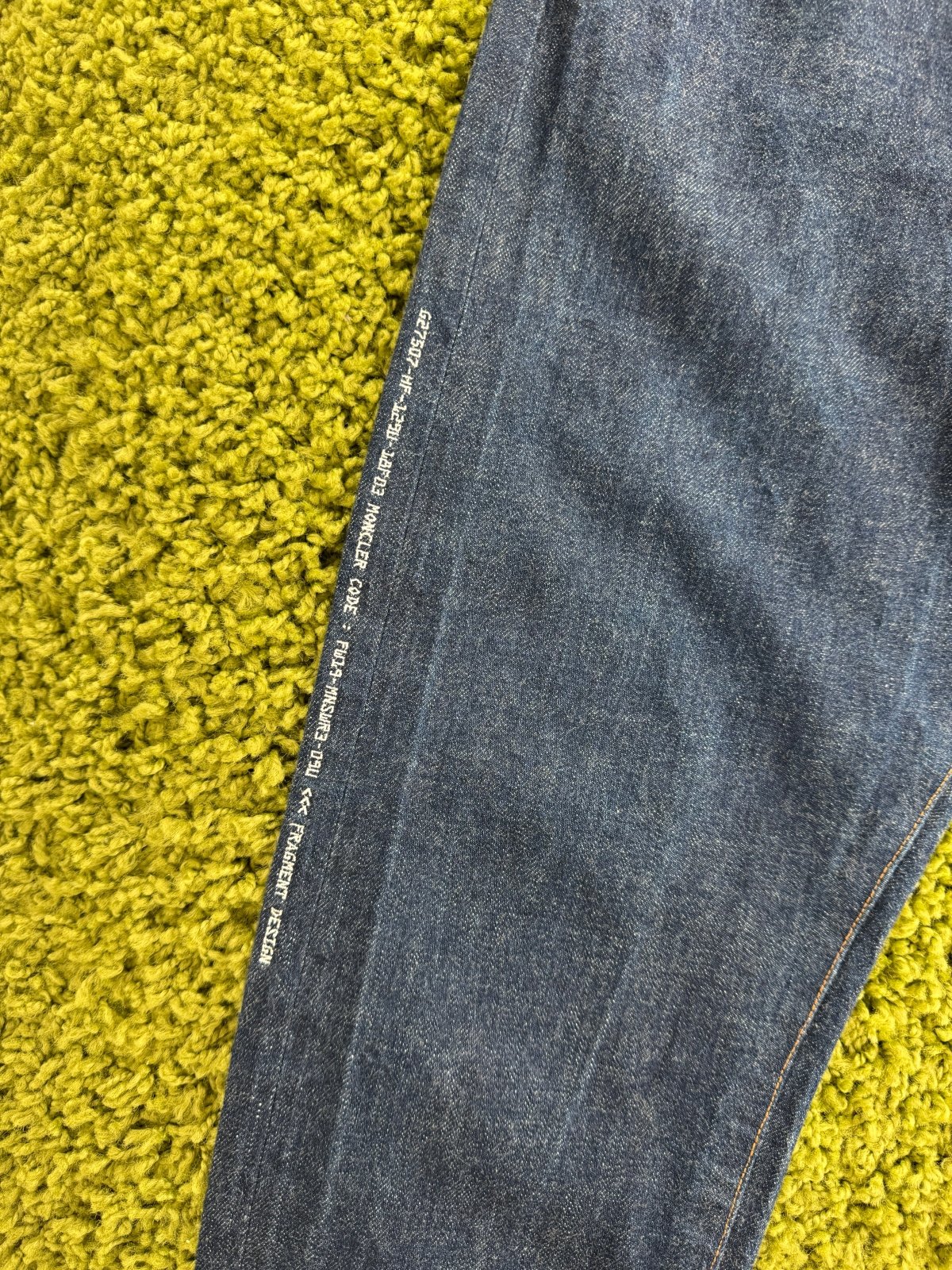 Jeans Moncler Genius X Fragment Design blu 46 - Second Hand Di Fiore