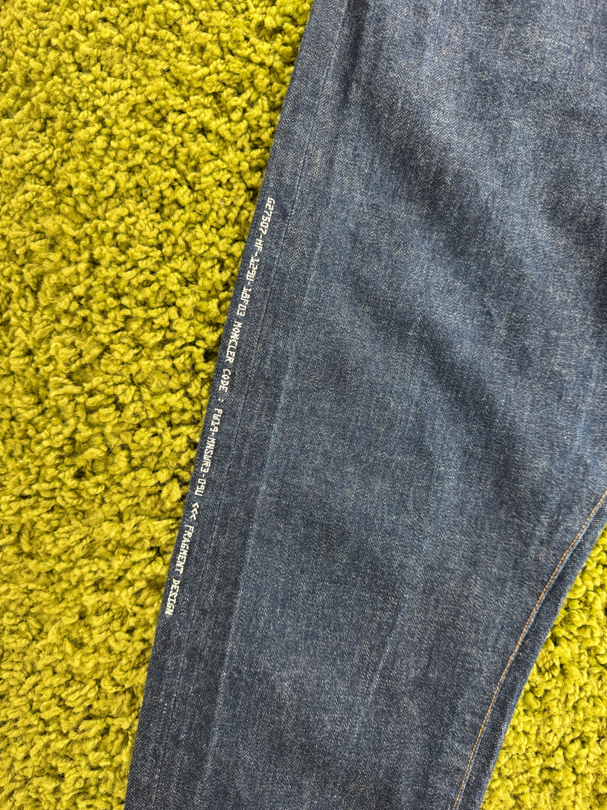 Jeans Moncler Genius X Fragment Design blu 46
