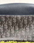 Borsa Christian Dior Saddle con pattina Grigia