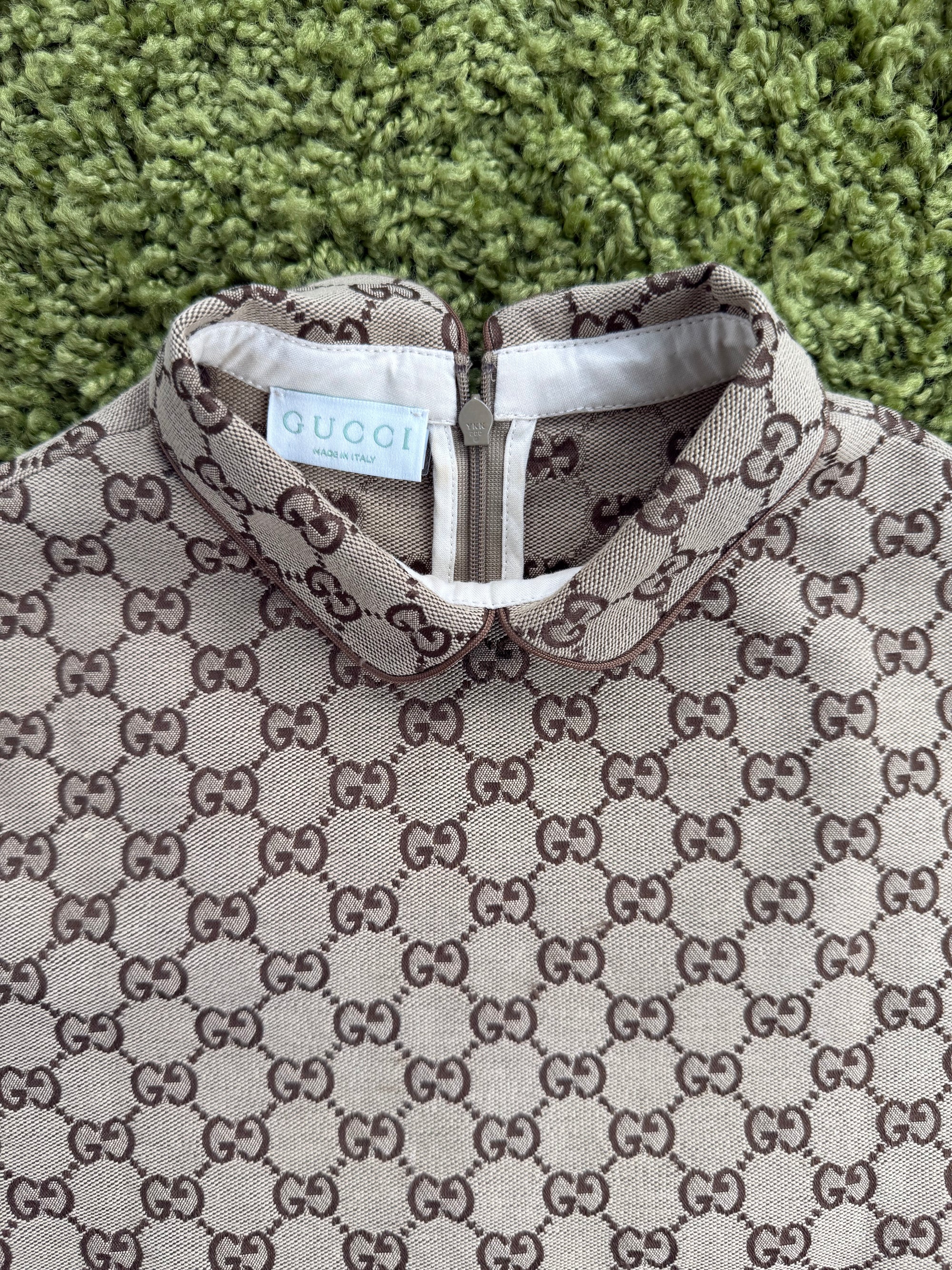 Abito Gucci a pieghe 12Yrs Beige