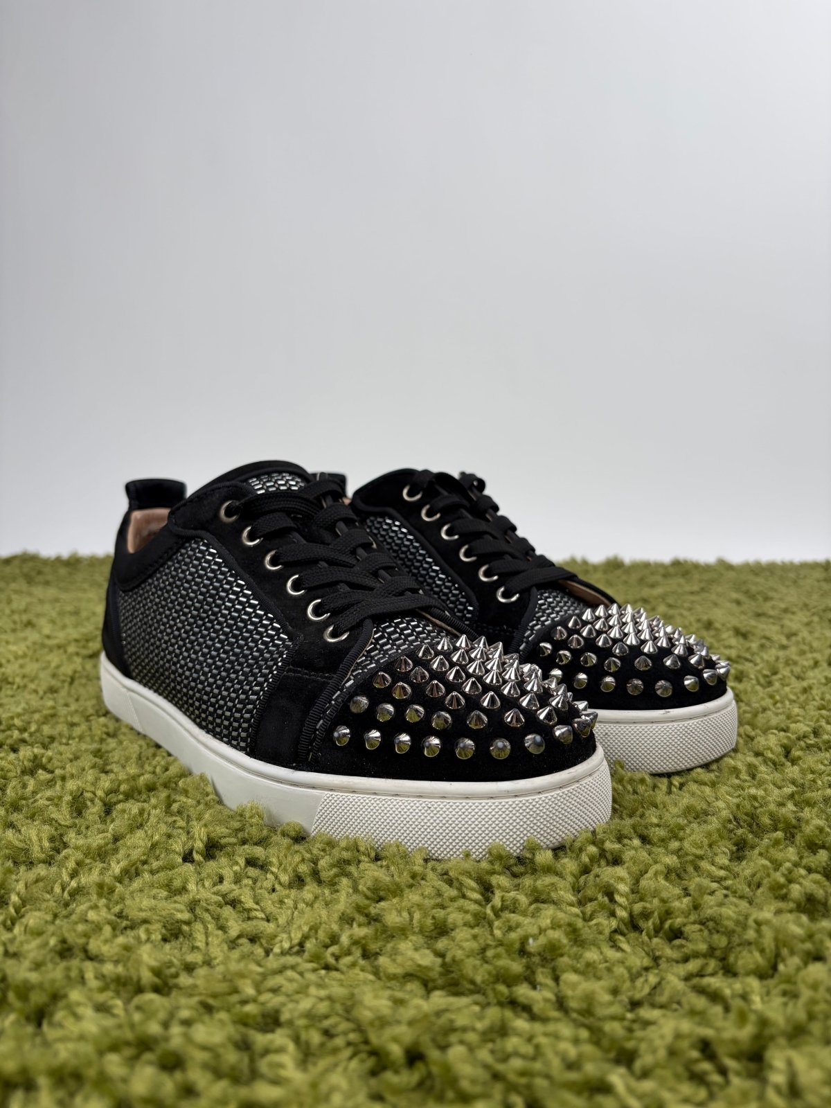 Christian Louboutin Spikes Nera High 41 - Second Hand Di Fiore