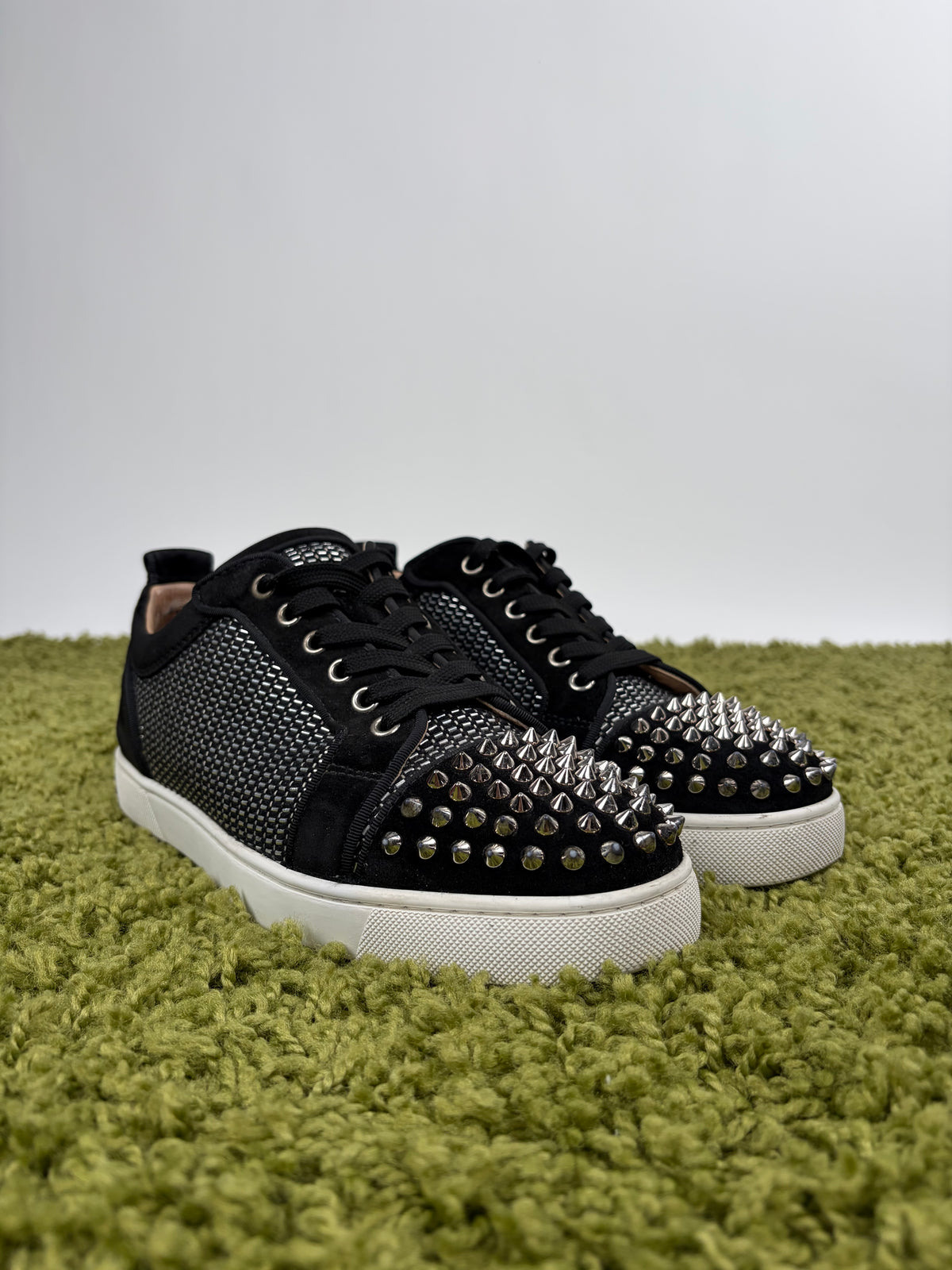 Christian Louboutin Spikes Nera High 41