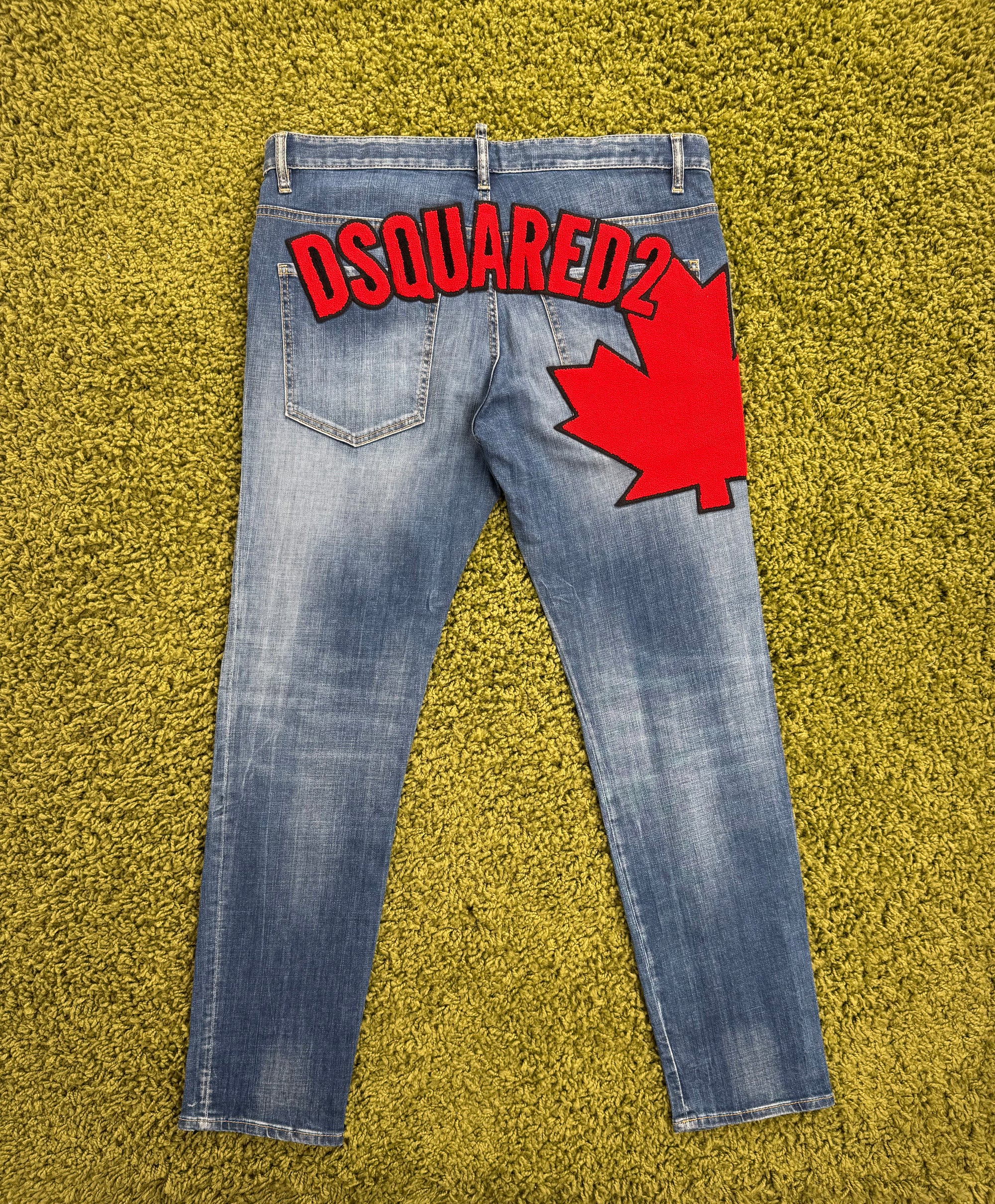 Completo Dsquared2 in Denim Giacca XL Jeans XXL