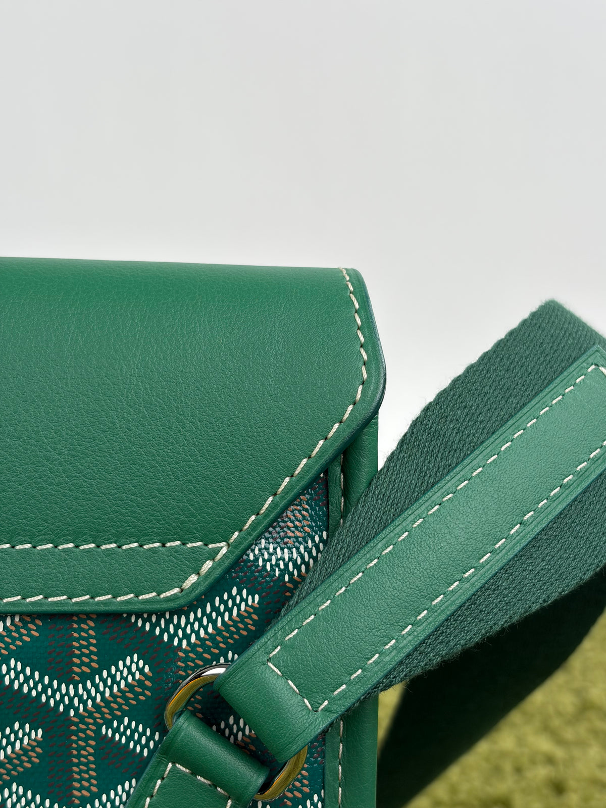 Borsa a tracolla Coursier Goyard Verde