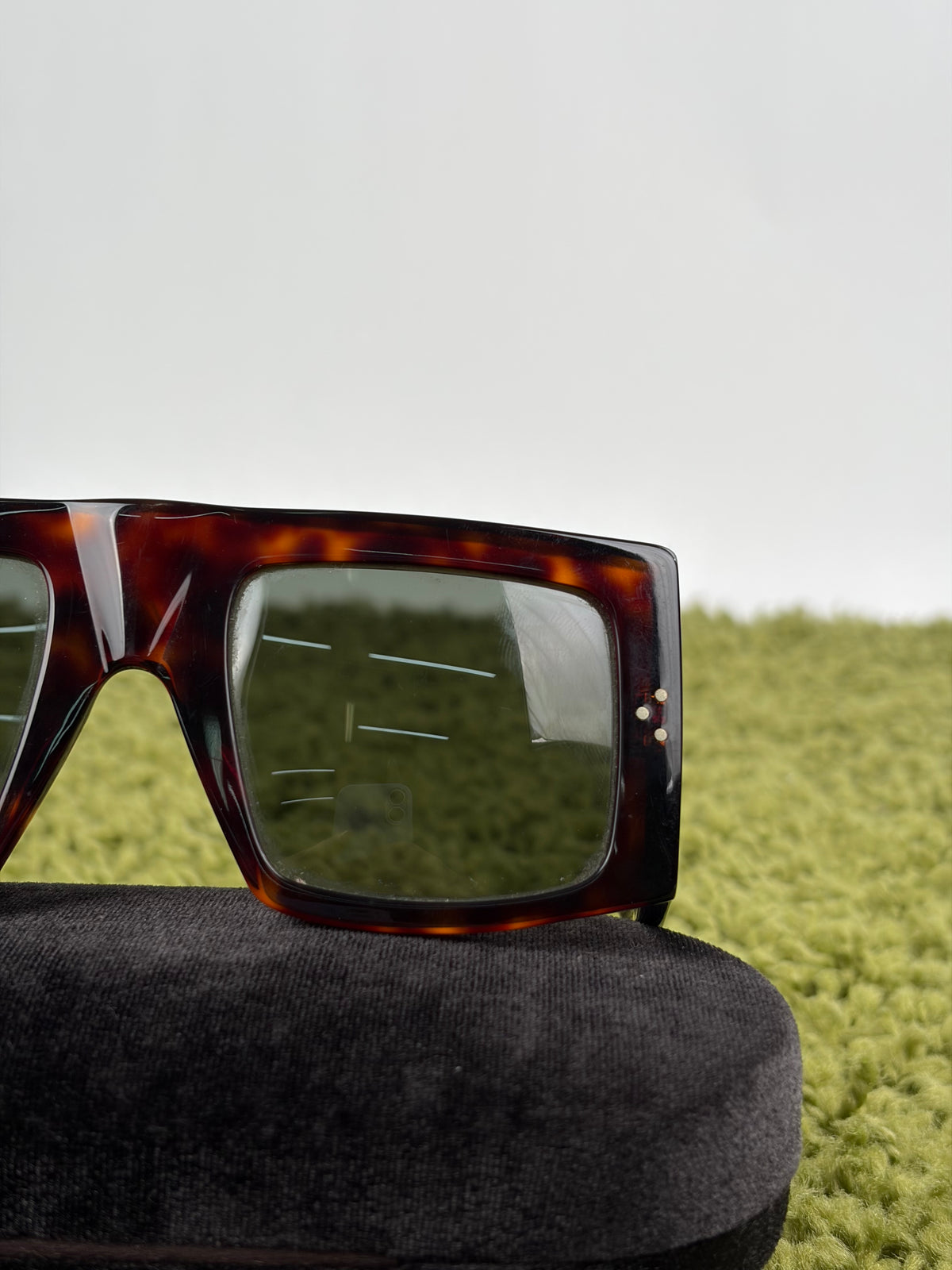 Occhiali da sole Celine in acetato Marrone - Second Hand Di Fiore