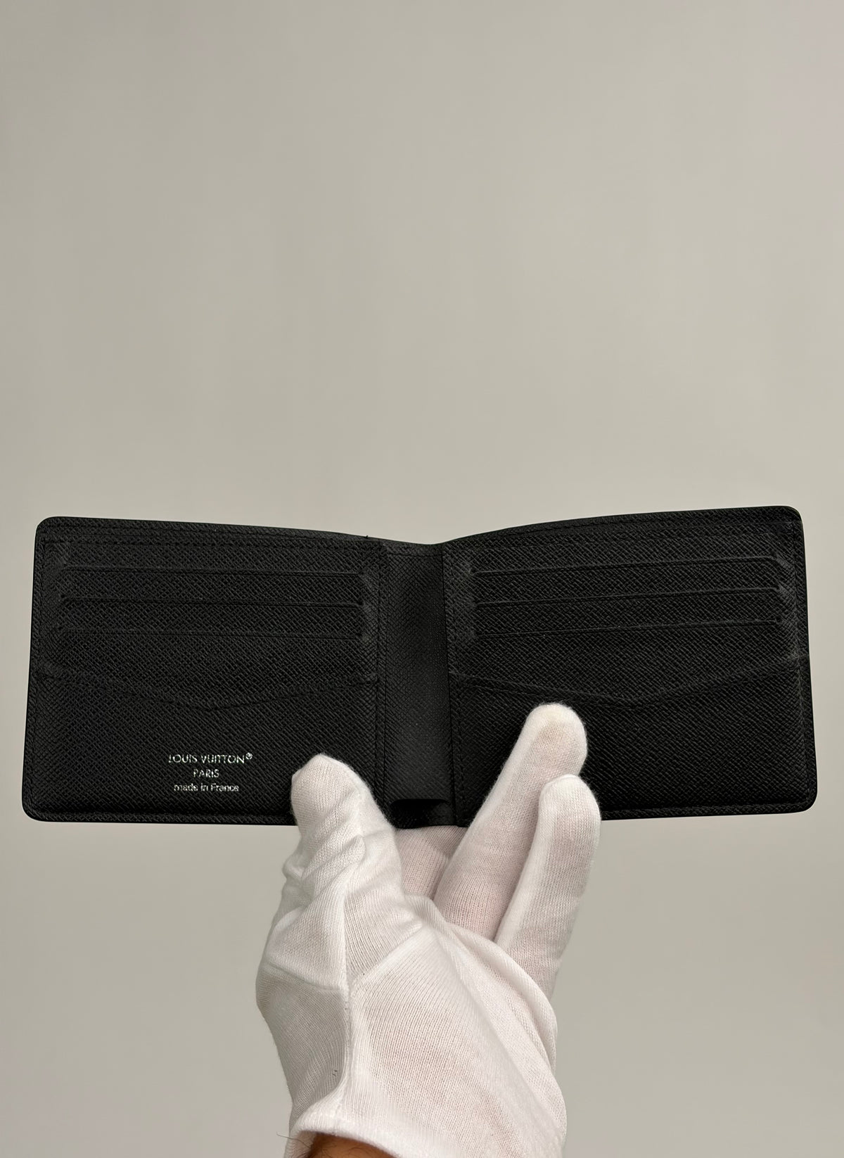 Portafoglio Louis Vuitton Slender Nero