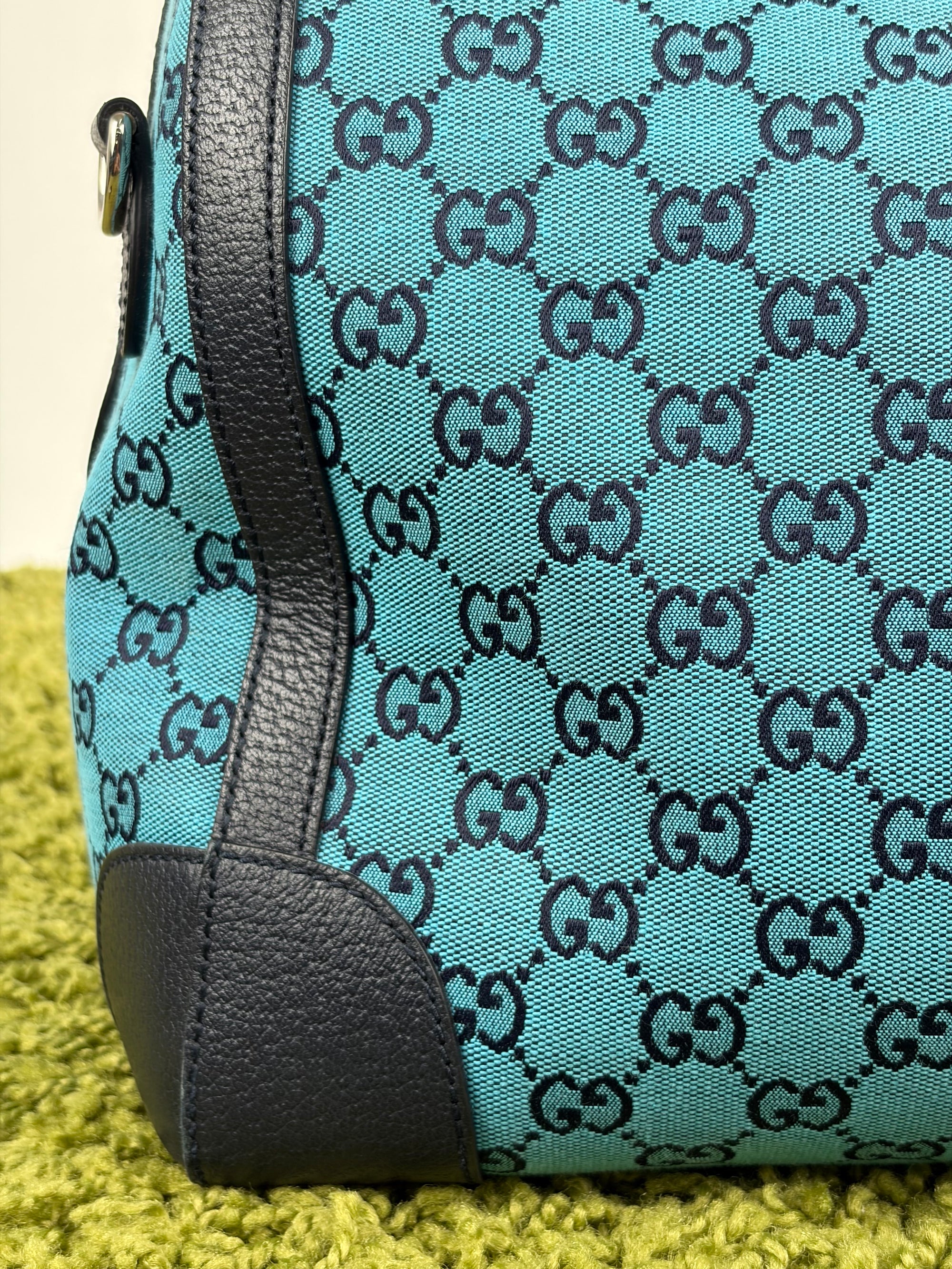 Borsone Gucci azzurro