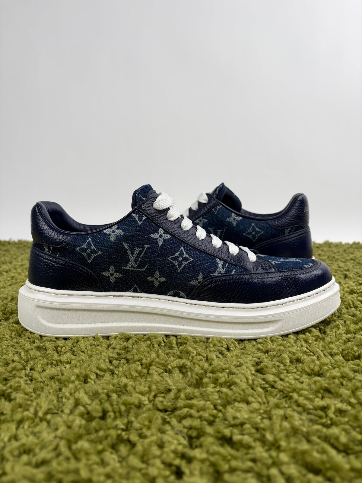 Louis Vuitton Beverly Hills In Denim Blu 8