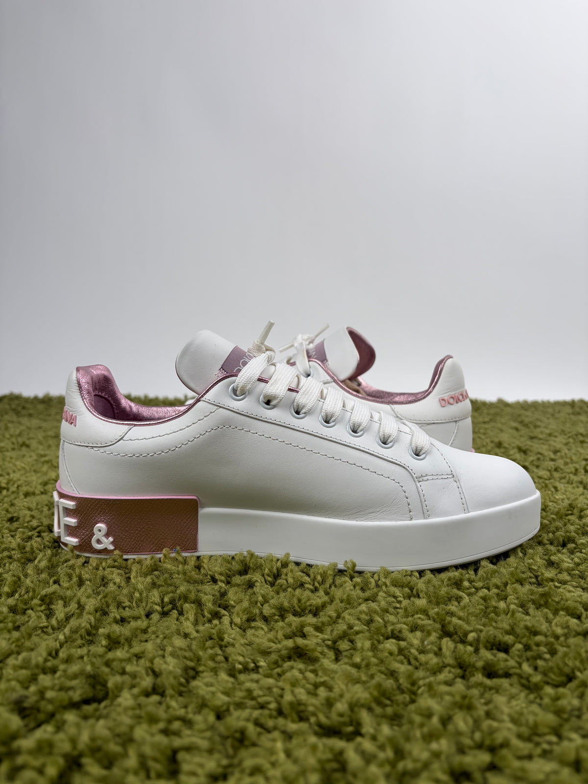 Dolce&amp;Gabbana Portofino Bianca Rosa 39