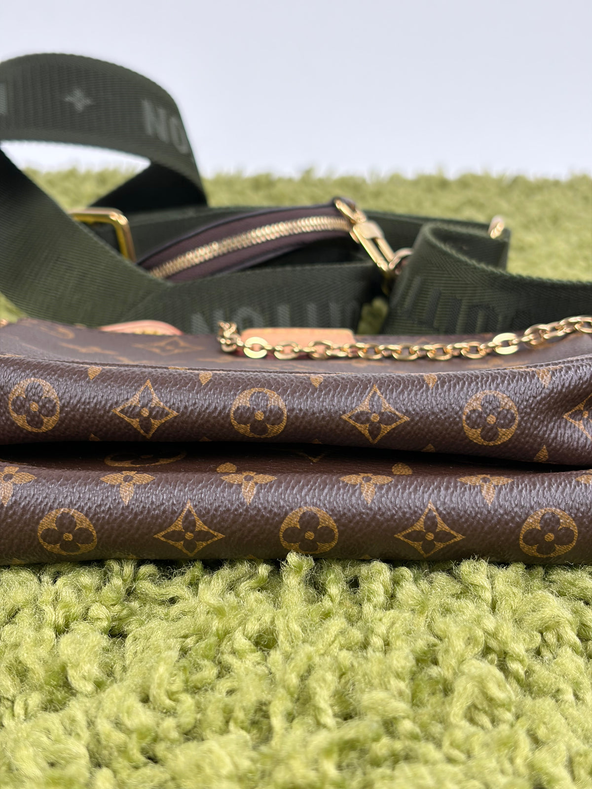 Borsa Louis Vuitton Multi Pochette Marrone