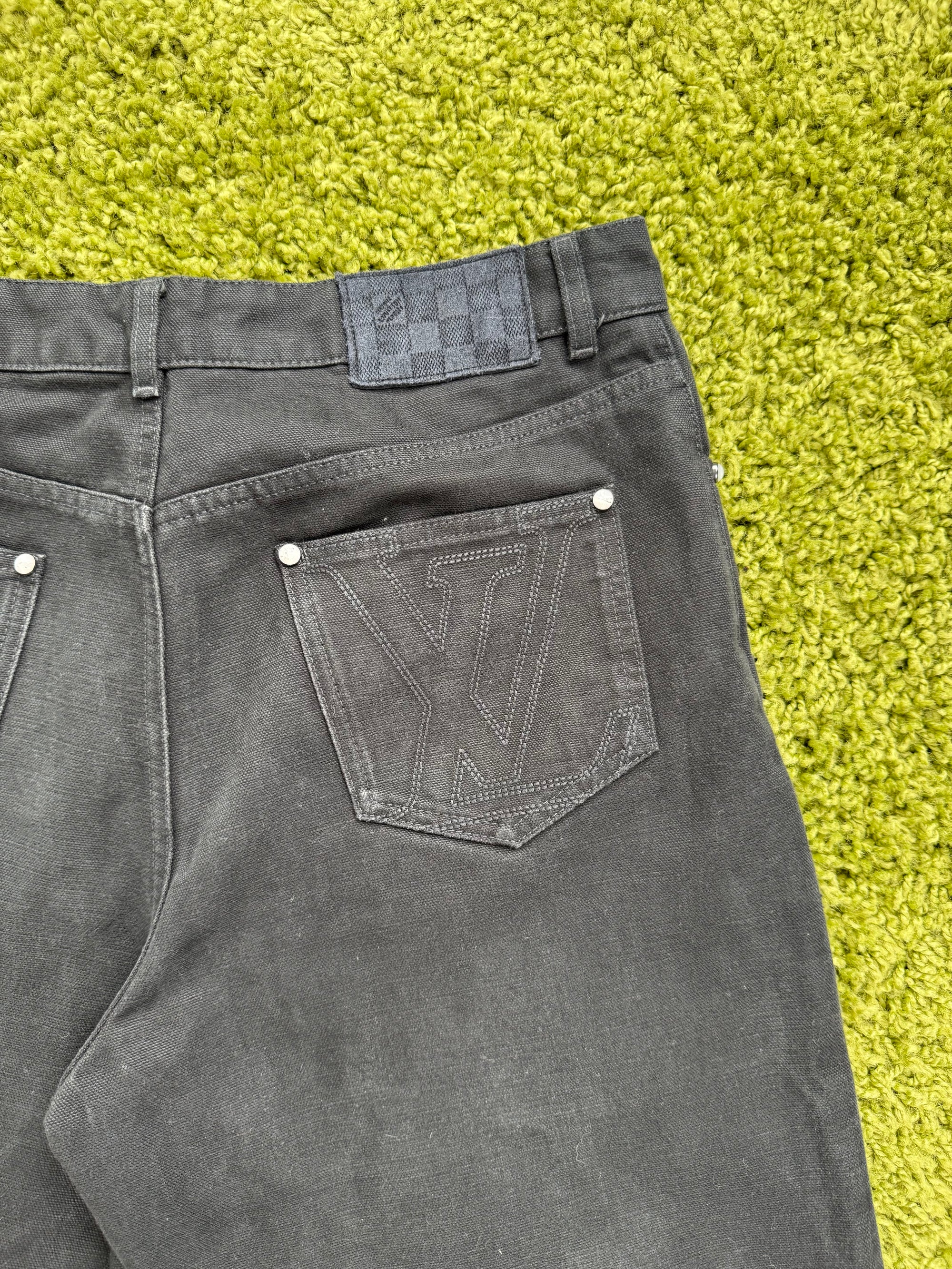 Jeans Louis Vuitton Nero L