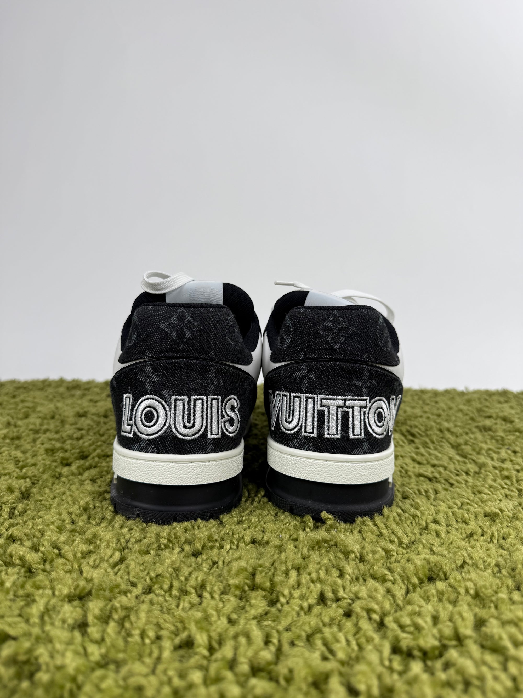 Louis Vuitton Trainer In Denim Nero 8
