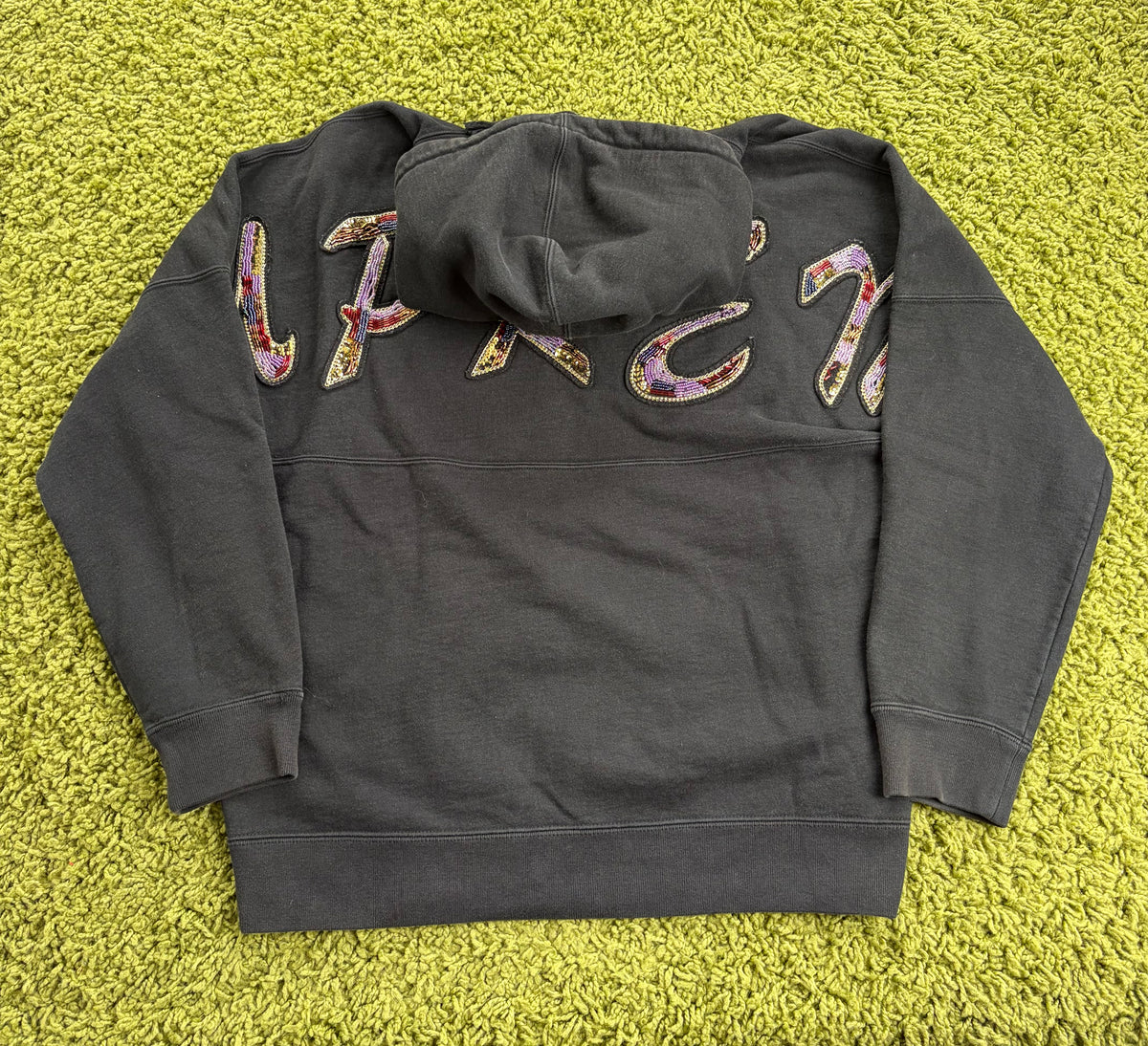 Felpa Supreme Beaded Nera S