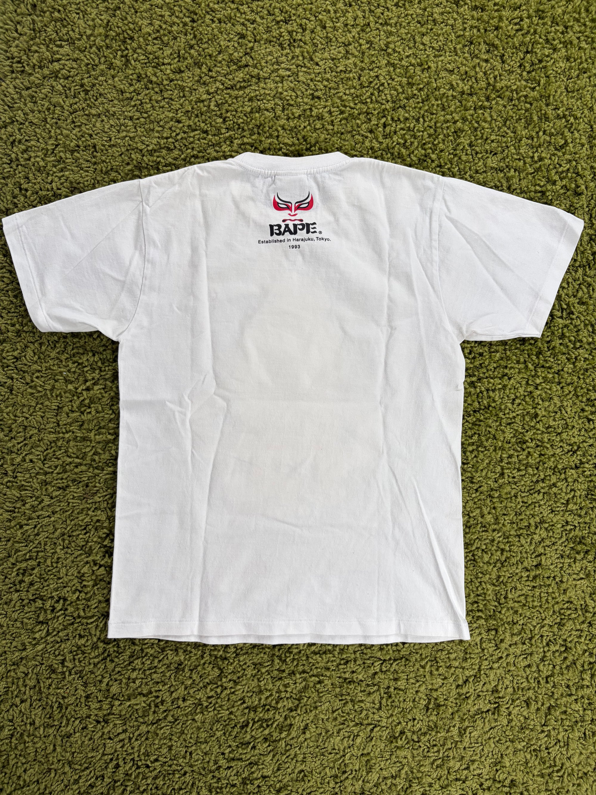T shirt Bale Size S bianca e rossa