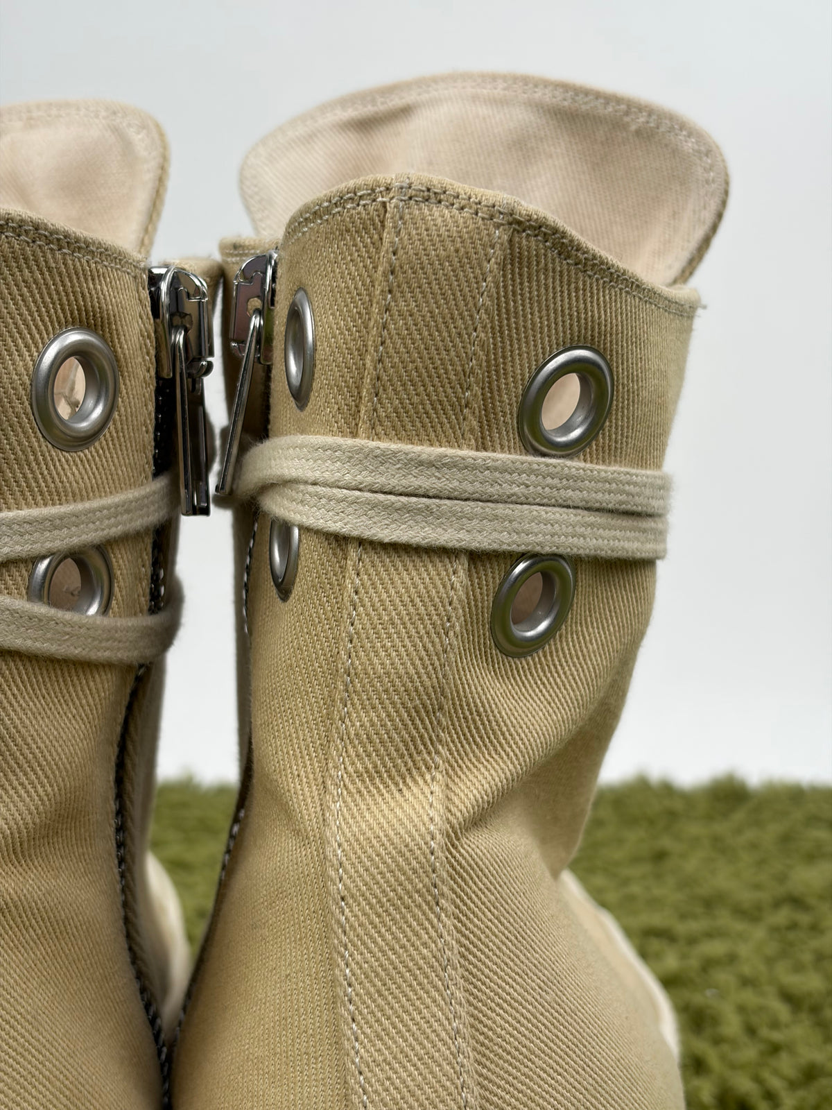 Rick Owens Ramones DRKSHDW  Beige 46