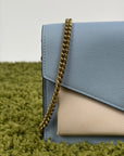 Pochette Louis Vuitton Mylockme Chain Azzurro