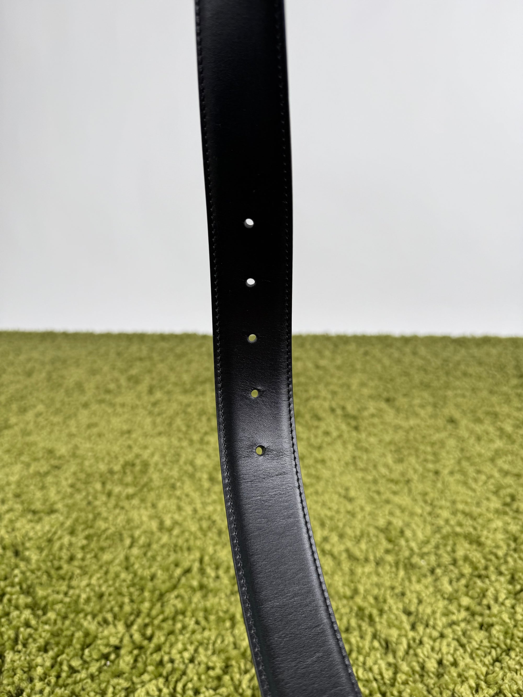 Ferragamo Cintura in pelle nera