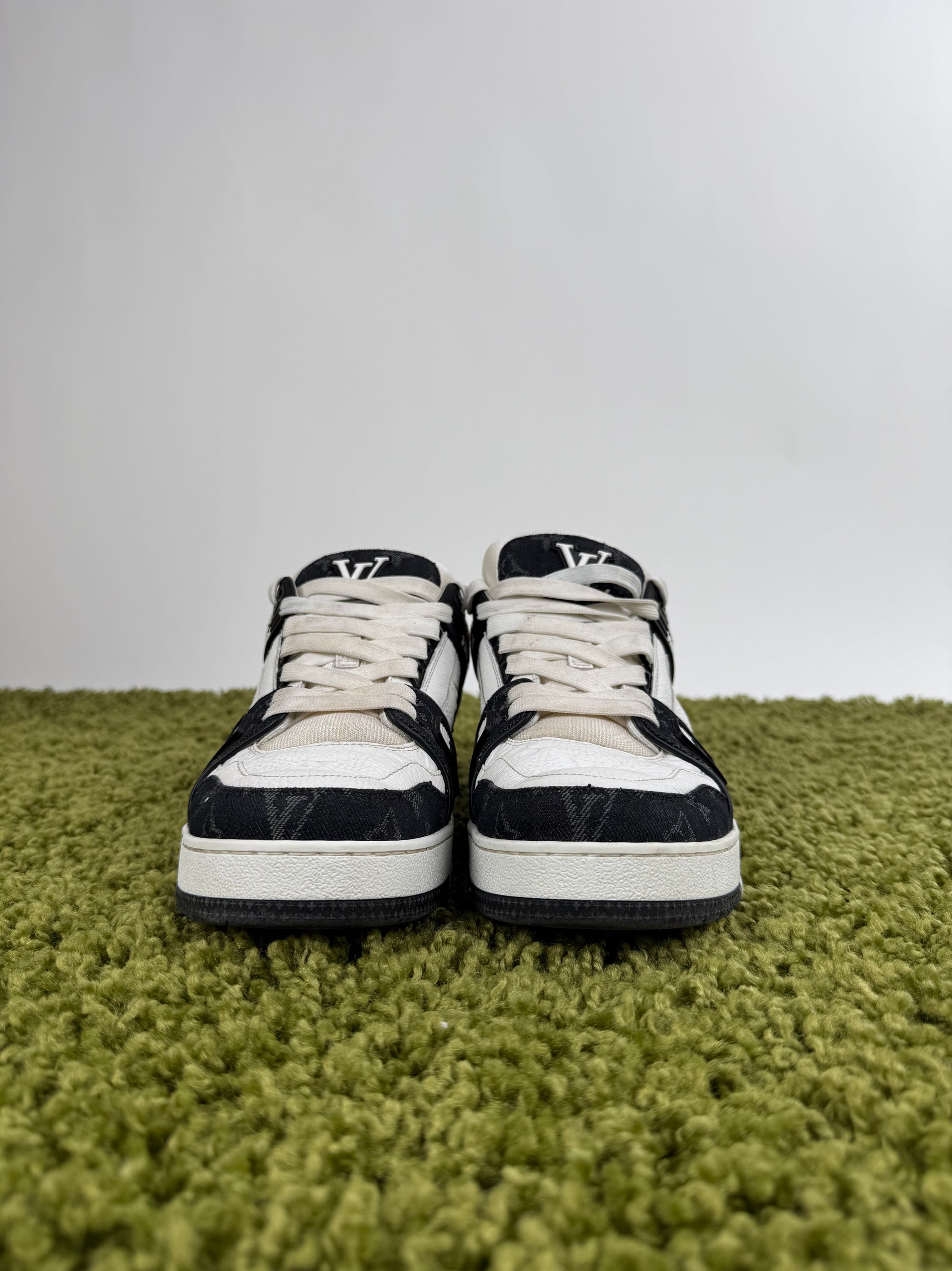 Louis Vuitton Trainer in denim Nera 8