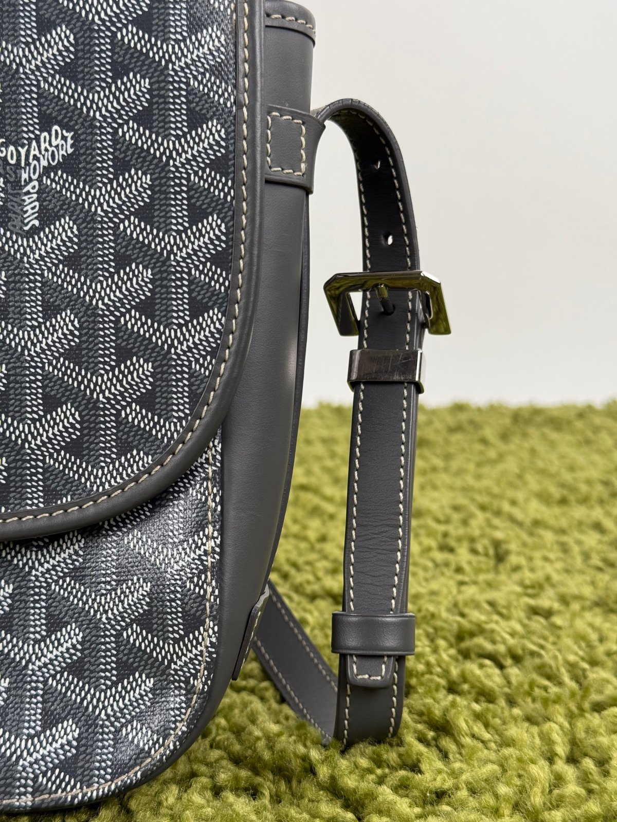 Borsa a Spalla Goyard Belvedere Grigia - Second Hand Di Fiore