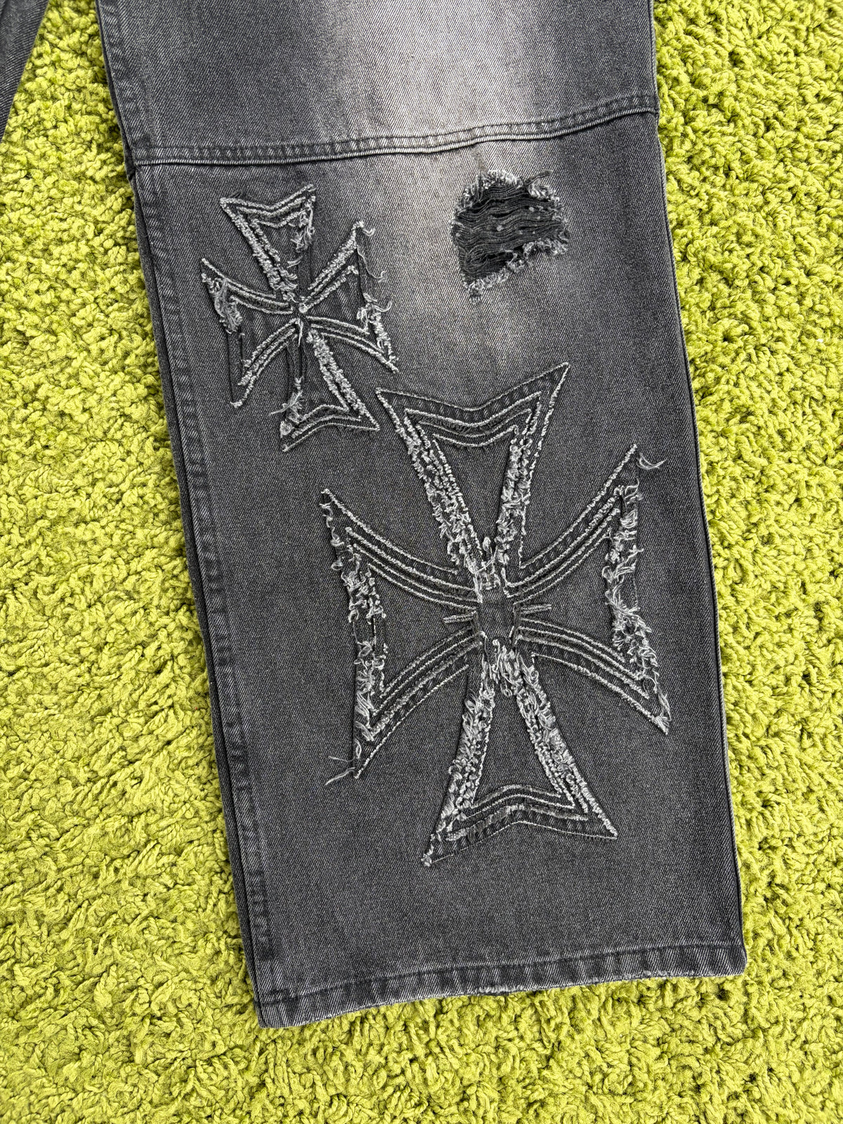 Jeans Valley Dreams Motocroxxx Nero 34