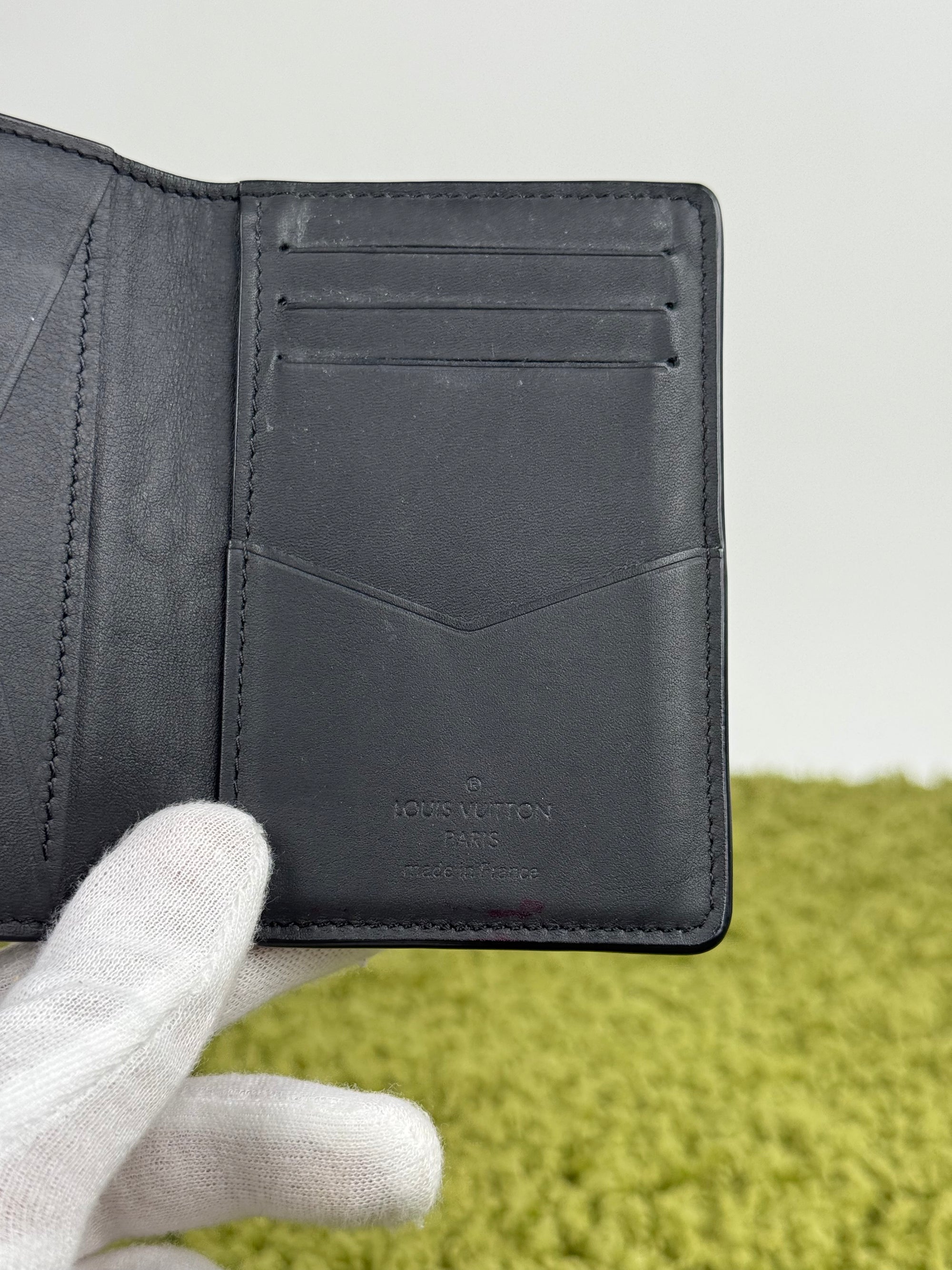 Portacarte Louis Vuitton Nero In pelle