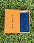 Portacarte Louis Vuitton in pelle Blu