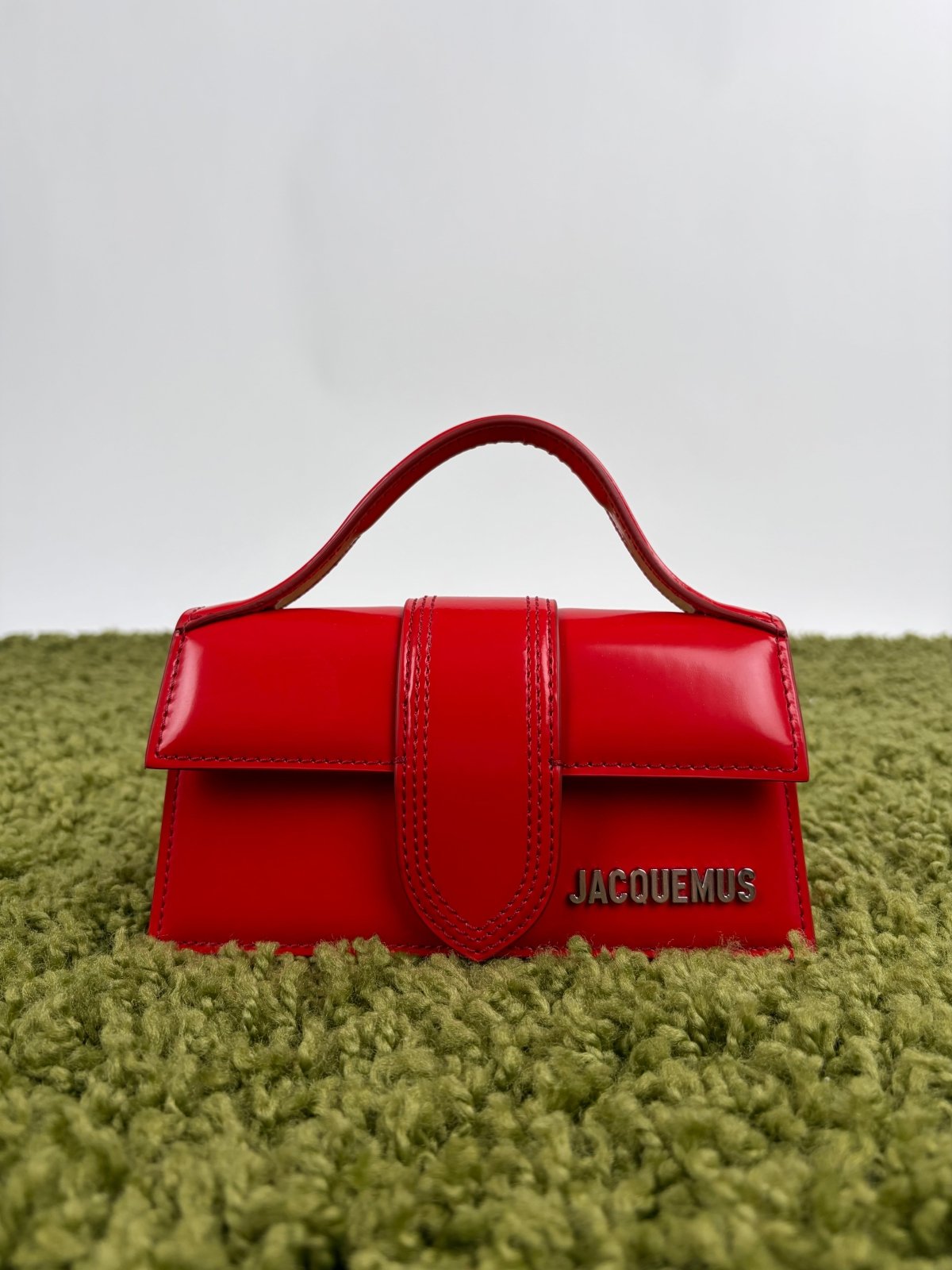 Borsa mini Jacquemus La grande Bambino rosso - Second Hand Di Fiore