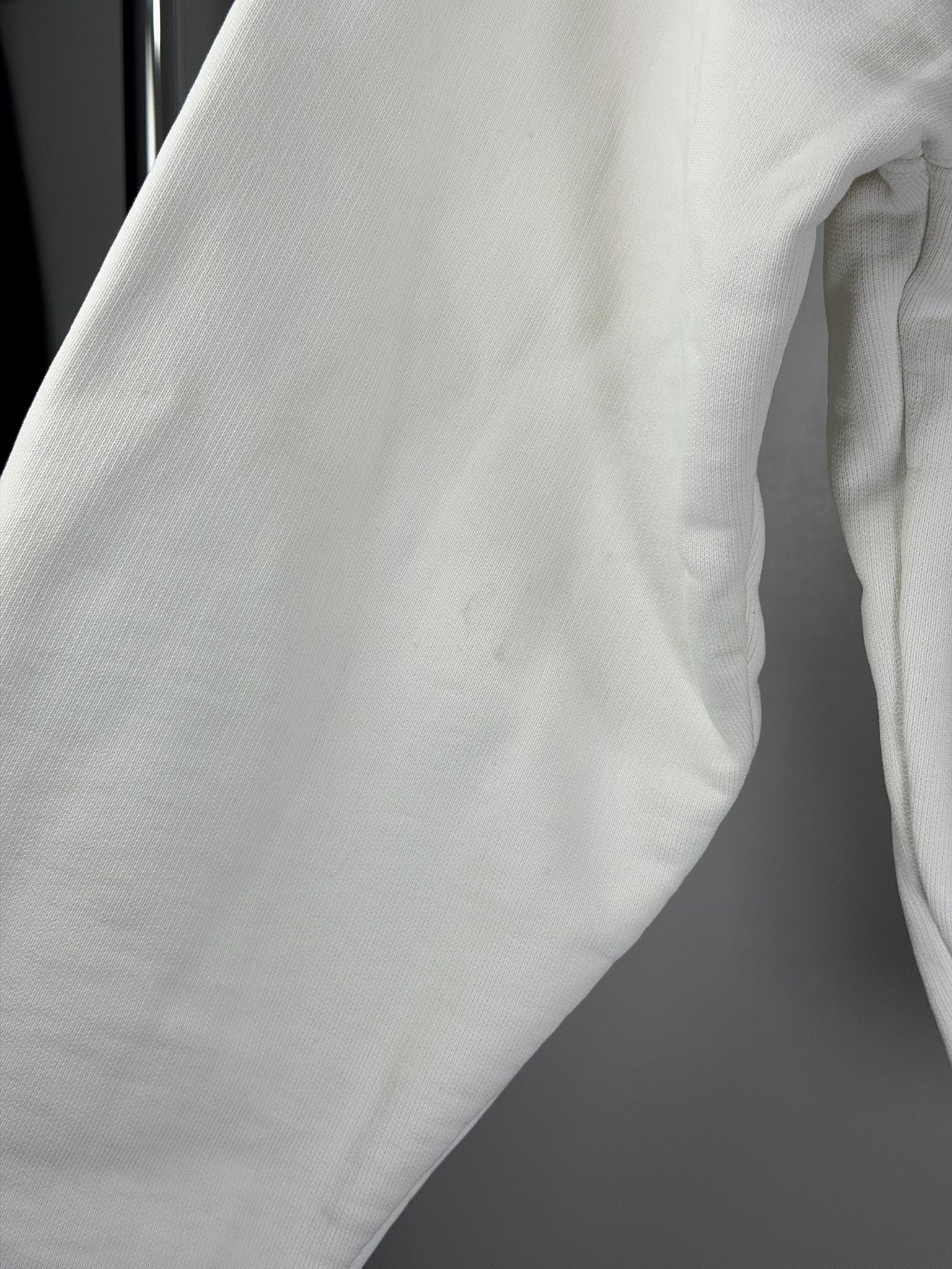 Felpa Ami Size L bianca e rossa