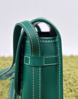 Borsa Goyard Belvedere PM in tela Goyardine Verde