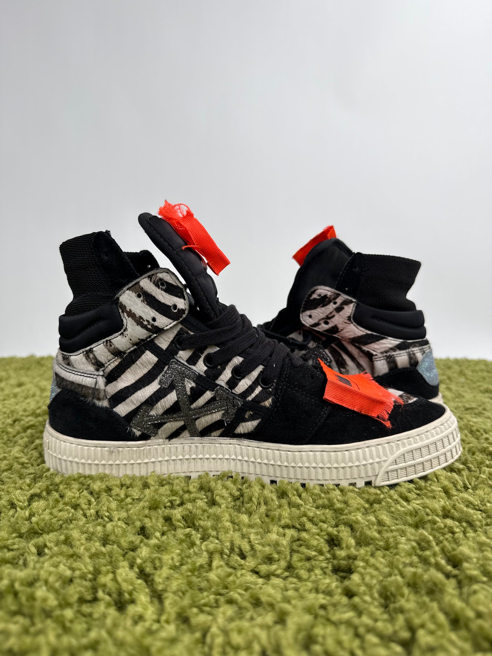Off White High Sneaker Nere 39