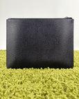 Pochette Givenchy Leo in pelle Nero