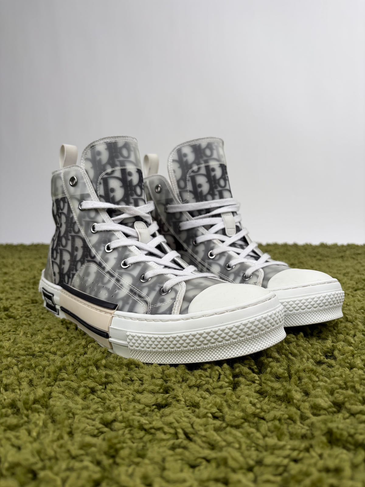 Christian Dior High B23 League Bianco Nero 42