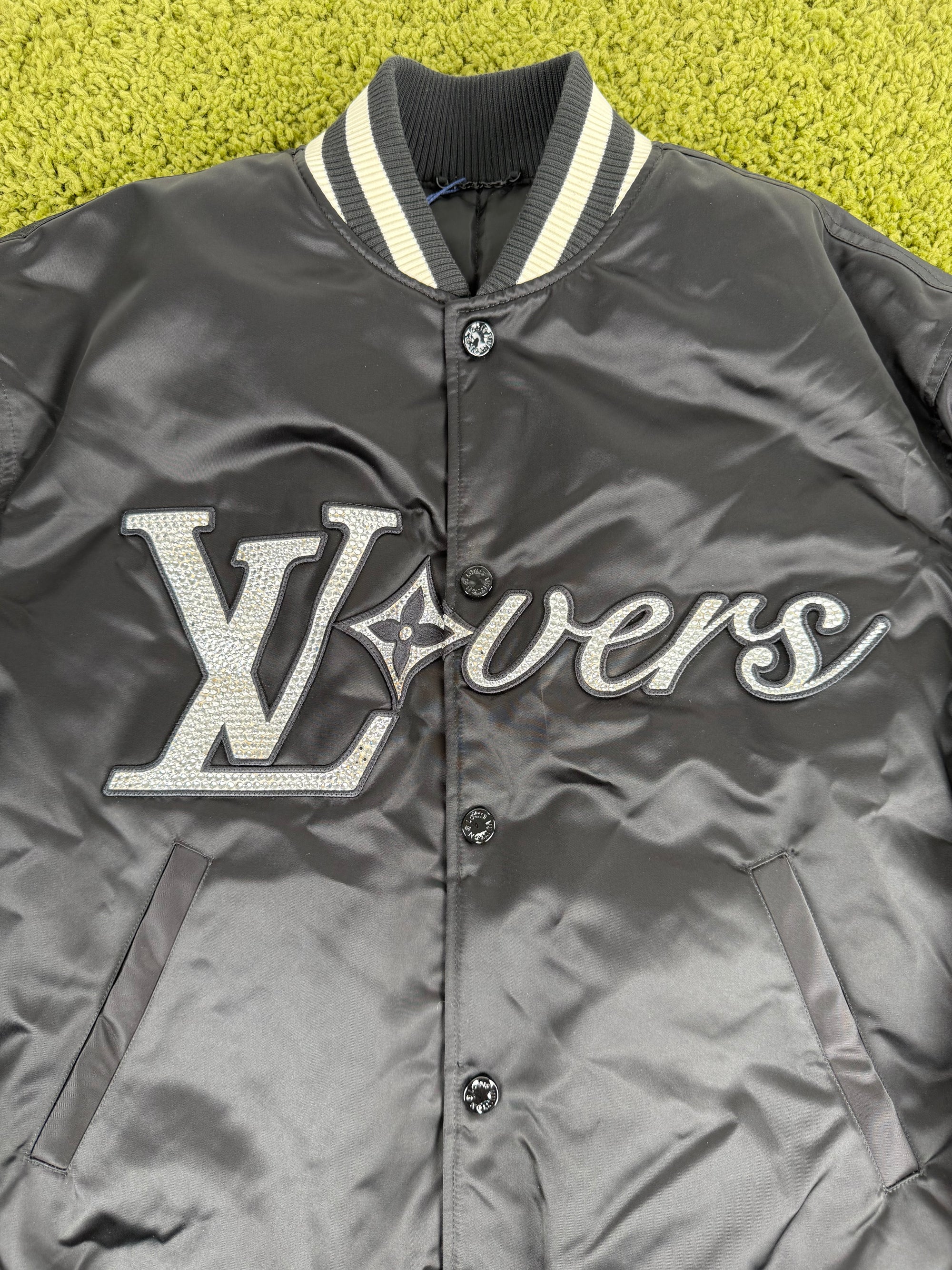 Giubbotto Louis Vuitton Lv Lovers 50 veste L